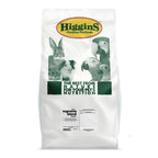 Higgins Supreme Finch food bag front view with bird icons and 50 lb nutrition label