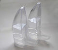 Clear hanging water dispenser and feeder bottle set of two